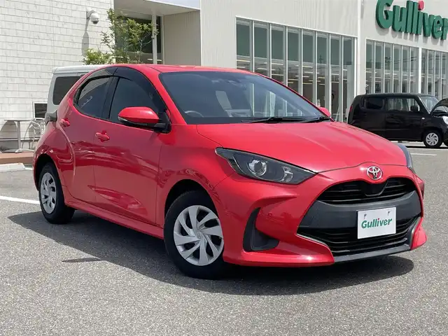 トヨタ ヤリス G 石川県 2020(令2)年 3.1万km コーラルクリスタルシャイン トヨタセーフティセンス/純正ディスプレイオーディオ/フルセグTV/バックカメラ/レーンキープ/ドライブレコーダー/スマートキー/プッシュスタート/電動ミラー/オートライト/オートエアコン/保証書