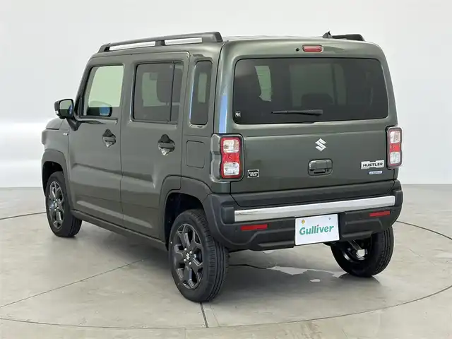 スズキ ハスラー タフワイルド 愛知県 2024(令6)年 0.1千km クールカーキPM 届出済未使用車/純正メモリナビ/（AM/FM、BT、USB、フルセグTV）/スズキコネクト対応通信機装着車/全方位カメラ/レーダークルーズコントロール/デュアルカメラブレーキサポート/誤発進抑制機能/車線逸脱警報機能/盗難防止装置/LEDヘッドライト/ドアバイザー/シートヒータ/オートライト/プッシュスタート/スマートキー