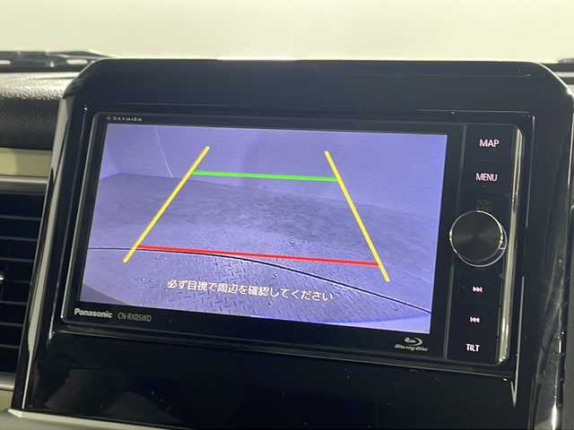 スズキ クロスビー HYBRID MZ 沖縄県 2019(令1)年 5.7万km キャラバンアイボリーパールメタリック/ホワイト 2トーンルーフ 禁煙車　/社外ナビ　/フルセグ　Ｂｌｕｅｔｏｏｔｈ　ＤＶＤ　/デュアルカメラブレーキサポート　/車線逸脱警報　/ハイビームアシスト　/コーナーセンサー　/シートヒーター　/クルーズコントロール　/ドライブレコーダー/パドルシフト/シートバックテーブル/LEDヘッドライト/純正フロアマット/純正ドアバイザー/革巻きステアリング/純正16インチアルミ/スペアキー