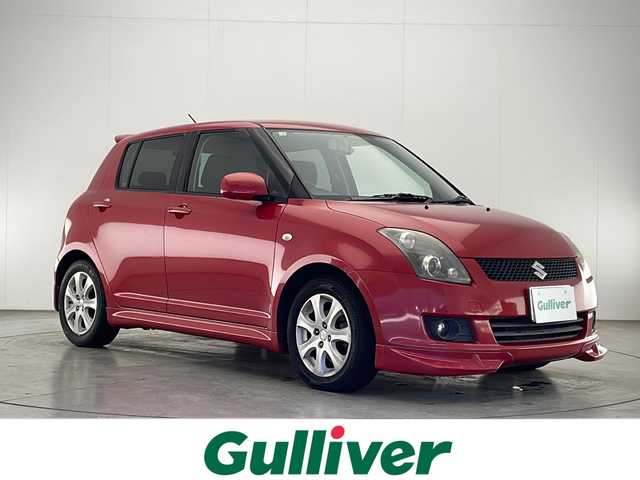 スズキ スイフト XG エアロ 宮崎県 2010(平22)年 14.5万km シュプリームレッドパール2 社外メモリナビ　AVIC-RZ09/フルセグテレビ/Bluetooth接続/DVD再生/純正フロアマット/純正フルエアロ/スマートキー/ダブルエアバック/ABS搭載/ドライブレコーダー/ETC