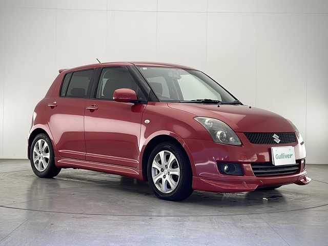 スズキ スイフト XG エアロ 宮崎県 2010(平22)年 14.5万km シュプリームレッドパール2 社外メモリナビ　AVIC-RZ09/フルセグテレビ/Bluetooth接続/DVD再生/純正フロアマット/純正フルエアロ/スマートキー/ダブルエアバック/ABS搭載/ドライブレコーダー/ETC