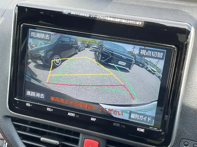 トヨタ エスクァイア Gi プレミアムパッケージ 大阪府 2019(平31)年 2.1万km スパークリングブラックパールクリスタルシャイン 純正９インチナビ/   フルセグTV/CD/DVD/Bluetooth/USB/バックモニター/衝突軽減ブレーキ/横滑り防止装置/コーナーセンサー/前席シートヒーター/両側パワースライドドア/クルーズコントロール/レーンキープアシスト/ステアリングスイッチ/両側パワースライドドア/アイドリングストップ/ステアリングヒーター/前後ドライブレコーダー/純正フロアマット/ハーフレザーシート/プッシュスタート/スマートキー/ＥＴＣ/ＬＥＤライト