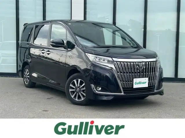 トヨタ エスクァイア Gi プレミアムパッケージ 大阪府 2019(平31)年 2.1万km スパークリングブラックパールクリスタルシャイン 純正９インチナビ/   フルセグTV/CD/DVD/Bluetooth/USB/バックモニター/衝突軽減ブレーキ/横滑り防止装置/コーナーセンサー/前席シートヒーター/両側パワースライドドア/クルーズコントロール/レーンキープアシスト/ステアリングスイッチ/両側パワースライドドア/アイドリングストップ/ステアリングヒーター/前後ドライブレコーダー/純正フロアマット/ハーフレザーシート/プッシュスタート/スマートキー/ＥＴＣ/ＬＥＤライト