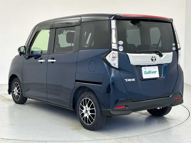 トヨタ タンク カスタムG－T 愛知県 2017(平29)年 6.2万km ブラックマイカメタリック/レーザーブルークリスタルシャイン 2トーン 純正メモリナビ・フルセグＴＶ/バックカメラ/両側パワースライドドア/衝突被害軽減ブレーキ/LEDヘッドライト/ETC/スマートキー/エンジンプッシュスタート