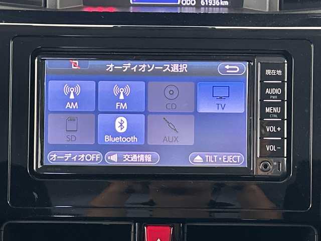 トヨタ タンク カスタムG－T 愛知県 2017(平29)年 6.2万km ブラックマイカメタリック/レーザーブルークリスタルシャイン 2トーン 純正メモリナビ・フルセグＴＶ/バックカメラ/両側パワースライドドア/衝突被害軽減ブレーキ/LEDヘッドライト/ETC/スマートキー/エンジンプッシュスタート
