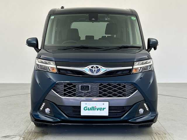 トヨタ タンク カスタムG－T 愛知県 2017(平29)年 6.2万km ブラックマイカメタリック/レーザーブルークリスタルシャイン 2トーン 純正メモリナビ・フルセグＴＶ/バックカメラ/両側パワースライドドア/衝突被害軽減ブレーキ/LEDヘッドライト/ETC/スマートキー/エンジンプッシュスタート