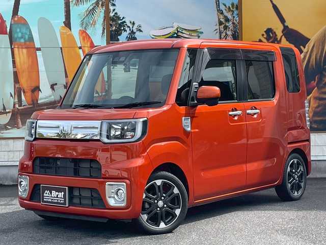 ダイハツ ウェイク G ターボ リミテッド SAⅢ 宮崎県 2019(平31)年 1.7万km トニコオレンジメタリック 両側パワースライドドア　/ケンウッドメモリーナビ　/全方位カメラ　/ETC　/ドラレコ　/オートハイビーム　/アイストップ　/USB入力　/DVD　/CD　/Bluetooth　/ワンセグTV　/社外フロアマット　/ドアバイザー　/バックソナー