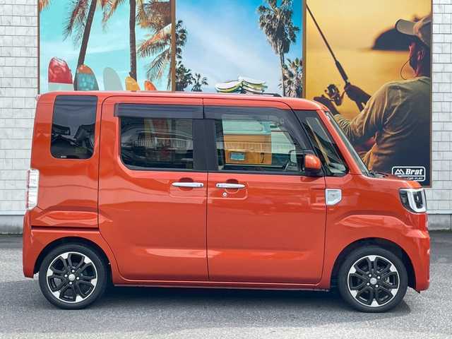 ダイハツ ウェイク G ターボ リミテッド SAⅢ 宮崎県 2019(平31)年 1.7万km トニコオレンジメタリック 両側パワースライドドア　/ケンウッドメモリーナビ　/全方位カメラ　/ETC　/ドラレコ　/オートハイビーム　/アイストップ　/USB入力　/DVD　/CD　/Bluetooth　/ワンセグTV　/社外フロアマット　/ドアバイザー　/バックソナー