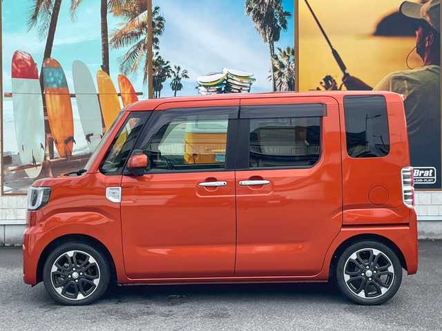 ダイハツ ウェイク G ターボ リミテッド SAⅢ 宮崎県 2019(平31)年 1.7万km トニコオレンジメタリック 両側パワースライドドア　/ケンウッドメモリーナビ　/全方位カメラ　/ETC　/ドラレコ　/オートハイビーム　/アイストップ　/USB入力　/DVD　/CD　/Bluetooth　/ワンセグTV　/社外フロアマット　/ドアバイザー　/バックソナー