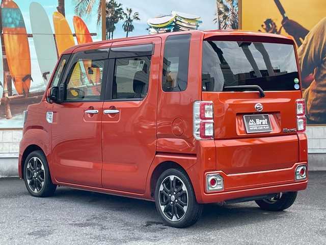 ダイハツ ウェイク G ターボ リミテッド SAⅢ 宮崎県 2019(平31)年 1.7万km トニコオレンジメタリック 両側パワースライドドア　/ケンウッドメモリーナビ　/全方位カメラ　/ETC　/ドラレコ　/オートハイビーム　/アイストップ　/USB入力　/DVD　/CD　/Bluetooth　/ワンセグTV　/社外フロアマット　/ドアバイザー　/バックソナー