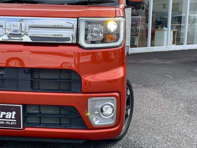 ダイハツ ウェイク G ターボ リミテッド SAⅢ 宮崎県 2019(平31)年 1.7万km トニコオレンジメタリック 両側パワースライドドア　/ケンウッドメモリーナビ　/全方位カメラ　/ETC　/ドラレコ　/オートハイビーム　/アイストップ　/USB入力　/DVD　/CD　/Bluetooth　/ワンセグTV　/社外フロアマット　/ドアバイザー　/バックソナー