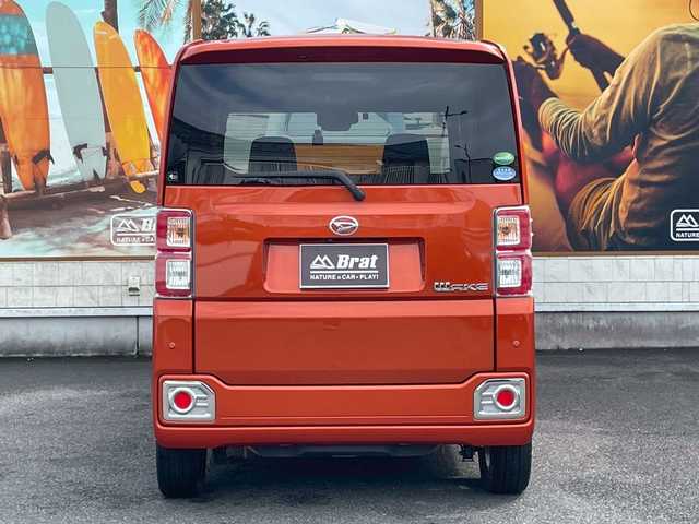 ダイハツ ウェイク G ターボ リミテッド SAⅢ 宮崎県 2019(平31)年 1.7万km トニコオレンジメタリック 両側パワースライドドア　/ケンウッドメモリーナビ　/全方位カメラ　/ETC　/ドラレコ　/オートハイビーム　/アイストップ　/USB入力　/DVD　/CD　/Bluetooth　/ワンセグTV　/社外フロアマット　/ドアバイザー　/バックソナー