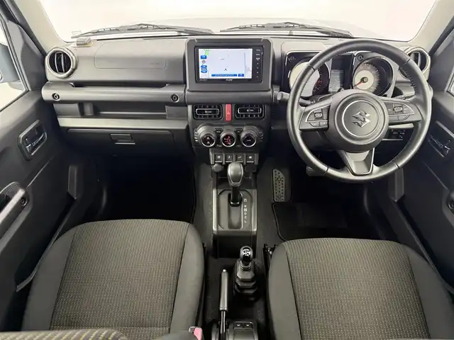 スズキ ジムニー XC 愛知県 2021(令3)年 3.3万km ブルーイッシュブラックパール3 スズキセーフティサポート/　・衝突被害軽減ブレーキ/　・誤発進抑制機能/社外ナビ/　ーBT/フルセグTV/CD/DVD/ETC/ドラレコ/バックカメラ/クルーズコントロール/シートヒーター/ステアリングリモコン/プッシュスタート/純正16インチAW