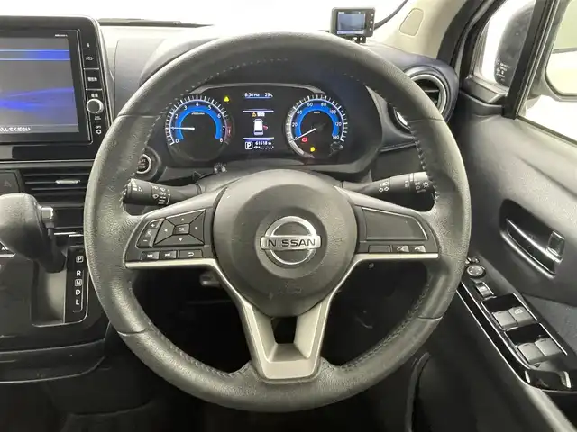 日産 デイズ ハイウェイスターX 熊本県 2019(令1)年 6.2万km プレミアムサンシャインオレンジメタリック/シルキーホワイト 純正9インチSDナビ MM318D-L　地図SD未着/(AM/FM/CD/DVD/TV/BT)/全方位モニター/社外前後ドライブレコーダー/社外ETC/衝突軽減ブレーキ/横滑り防止/アイドリングストップ/前後クリアランスソナー/プッシュスタート/オートライト/LEDヘッドライト/フォグライト/ステアリングスイッチ/電格ミラー/ドアバイザー/ベンチシート/純正14インチアルミホイール/純正フロアマット/スマートキー