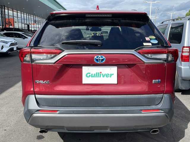 トヨタ ＲＡＶ４ ハイブリットG 愛知県 2021(令3)年 4.8万km センシュアルレッドマイカ ・ワンオーナー/・純正ディスプレイオーディオ/・ナビキット/・テレビキット/・パノラミックビューモニター/・LEDヘッド/・ブラインドスポットモニター/・ワイヤレス充電/・ステアヒーター/・シートヒーター/・パワーリアゲート/・黒レザーシート