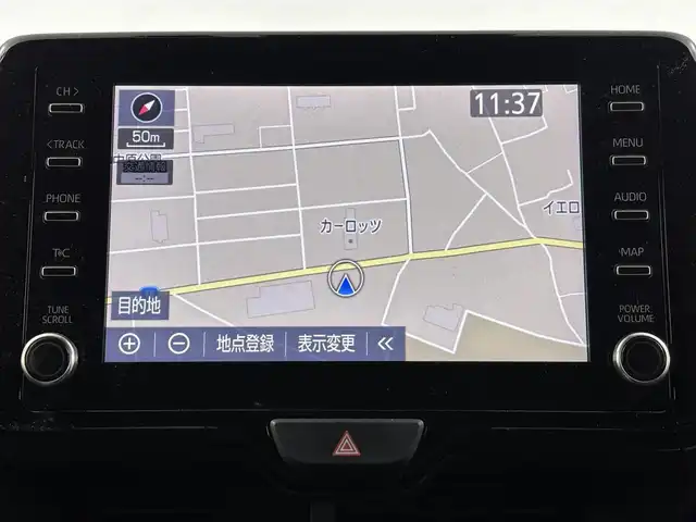 トヨタ ヤリス G 埼玉県 2020(令2)年 4.6万km ホワイトパールクリスタルシャイン 純正ナビ/(Bluetooth/USB/AM/FM)/前方ドライブレコーダー/アダプティブクルーズコントロール/オートマチックハイビーム/車線逸脱警報/プリクラッシュセーフティ/クリアランスソナー/ステアリングリモコン/プッシュスタート/ドライブモードセレクト/社外ドアバイザー/純正フロアマット