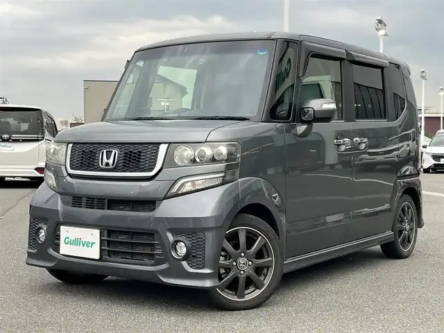 ホンダ Ｎ ＢＯＸ モデューロ X G ターボP 奈良県 2015(平27)年 4.4万km ポリッシュドメタルメタリック ワンセグナビ（ＡＶＩＣ－ＲＺ３０３）　/ミュージックサーバー（ＳＤ）　/バックカメラ　/クルーズコントロール　/スマートキー　/純正フロアマット　/ハーフレザーシート　/両側パワースライドドア　/純正アルミホイール