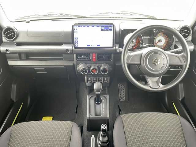 スズキ ジムニー XL 福岡県 2022(令4)年 3万km キネティックイエロー 社外１０インチナビ/Ｂｌｕｅｔｏｏｔｈ/フルセグＴＶ/ＣＤ／ＤＶＤ再生機能有/ＨＤＭＩ/ＥＴＣ/純正１６インチアルミ/純正ラバーフロアマット/オートエアコン/セーフティサポート/スマートキー