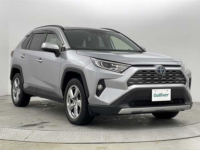 トヨタ ＲＡＶ４ ハイブリッドG 新潟県 2020(令2)年 4.6万km シルバーメタリック 4WD/トヨタセーフティセンス/純正SDナビ/バックカメラ/パワーバックドア/レーダークルーズコントロール/LEDオートライト/シートヒーター/パワーシート/純正18インチアルミホイール/ルーフレール/レーンキープアシスト/ブラインドスポットモニター/オートハイビーム/スマートキー/ビルトインETC2.0