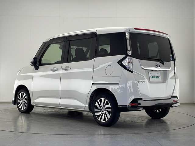 トヨタ タンク カスタムG 宮崎県 2020(令2)年 4.9万km パールホワイトⅢ 禁煙車/プリクラッシュセーフティ/純正ナビTV/（NSZT-W68T/CD/DVD/Bluetooth/フルセグTV)/純正バックカメラ/純正ビルトインETC/純正LEDオートライト/純正LEDフォグ/純正エアロ/純正ルーフエンドスポイラー/純正14インチアルミ/純正フロアマット/両側電動スライドドア/クルーズコントロール/オートマチックハイビーム/クリアランスソナー/ウインカードアミラー/オート電動格納ミラー/オートエアコン/本革巻ハンドル/スマートキー/プッシュエンジンスタート/スペアキー/新車時保証書/取扱い説明書