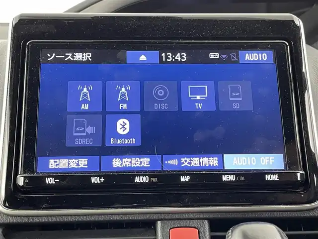 トヨタ ヴォクシー ZS 煌Ⅱ 埼玉県 2019(令1)年 2.6万km ブラック 純正9インチナビ　NSZT-Y68T/(Bluetooth/CD/DVD/AM/FM)/地デジフルセグ/バックカメラ/純正フリップダウンモニター　V12T-R68C/TRDサイド・リアガーニッシュ/前後ドライブレコーダー/ETC/クルーズコントロール/先行車発進お知らせ機能/車線逸脱警報/オートマチックハイビーム/アイドリングストップ/ロールサンシェード/ステアリングリモコン/本革巻きステアリング/社外フロアマット/純正ドアバイザー/ウィンカーミラー