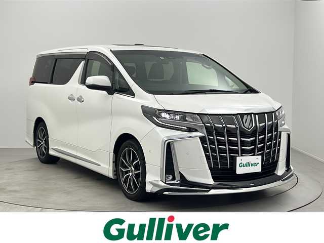 トヨタ アルファード S Cパッケージ 大阪府 2022(令4)年 4.4万km パール JBLサウンド/全周囲カメラ/フリップダウンモニター