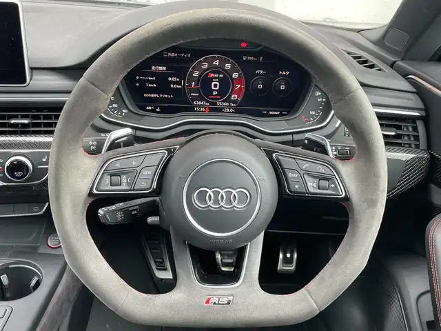 アウディ ＲＳ５ スポーツバック 鹿児島県 2019(令1)年 6.4万km フローレットシルバーM 純正メモリーナビ/BT/USB/AUX/フルセグTV/DVD/ETC/前後ドラレコ/全方位カメラ/バーチャルコックピット/コーナーセンサー/パーワーシート左右/シートヒーター/純正２０インチアルミホイール/マトリクスLEDヘッドライト/アウディープレセンスシティー/V6ツインT/B/F/プロテクションフィルム