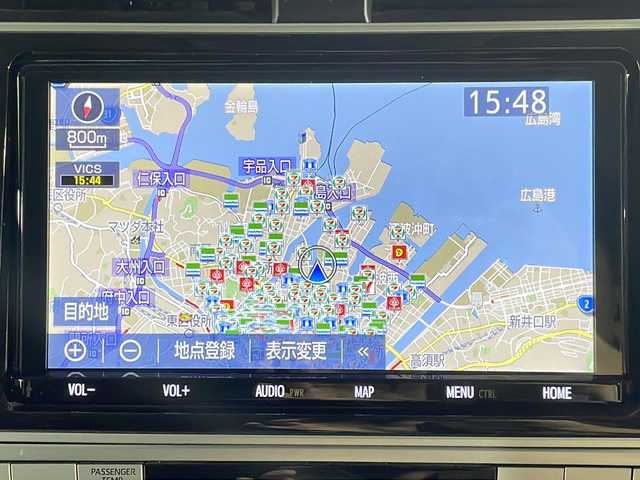 トヨタ ランドクルーザー プラド TX 広島県 2020(令2)年 1.4万km ブラック 禁煙/純正９型ナビ/バックカメラ/ＥＴＣ/前後ドライブレコーダー/レーダークルーズコントロール/前後コーナーセンサー/オートマチックハイビーム/衝突軽減/レーンキープ/踏み間違い防止/ＬＥＤヘッドライト/フォグランプ/純正17インチアルミホイール(265/65/R17)/エアバッグ(運転席/助手席/サイド/カーテン)