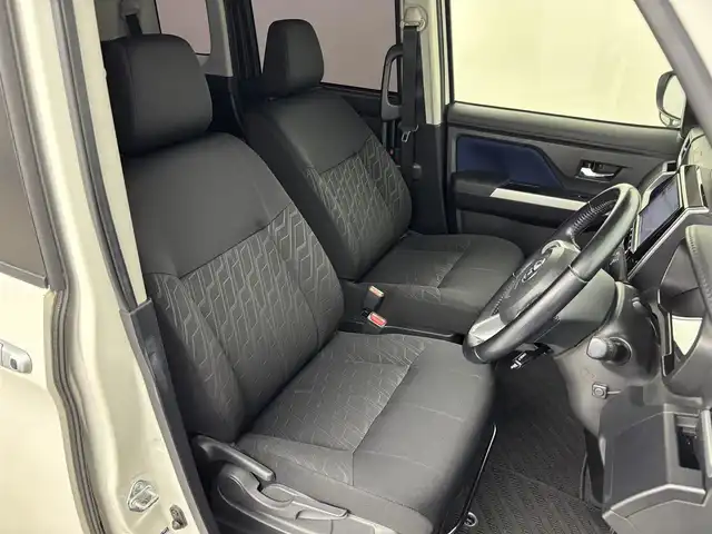 トヨタ ルーミー カスタムG 福岡県 2019(令1)年 5.9万km パールホワイトⅢ ワンオーナー　/純正９型ナビ／フルセグＴＶ　/クルーズコントロール　/コーナーセンサー　/衝突軽減ブレーキ　/アイドリングストップ　/両側電動スライドドア　/シートヒーター　/純正１４インチＡＷ　/ＬＥＤヘッドライト