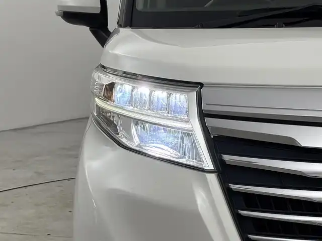 トヨタ ルーミー カスタムG 福岡県 2019(令1)年 5.9万km パールホワイトⅢ ワンオーナー　/純正９型ナビ／フルセグＴＶ　/クルーズコントロール　/コーナーセンサー　/衝突軽減ブレーキ　/アイドリングストップ　/両側電動スライドドア　/シートヒーター　/純正１４インチＡＷ　/ＬＥＤヘッドライト