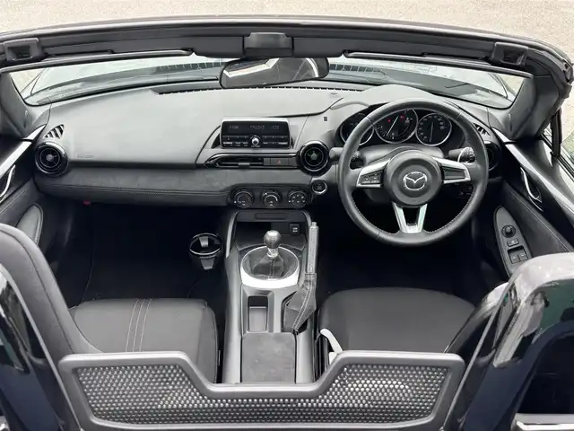 マツダ ロードスター 990S 福岡県 2022(令4)年 3.2万km マシーングレープレミアムM アイ・アクティブセンス/レーンキープアシスト/コーナーセンサー/純正フロアマット/レカロシート/９９０S専用レイズホイール/990S専用ブレンボブレーキ/プッシュスタート/スマートキー/ETC
