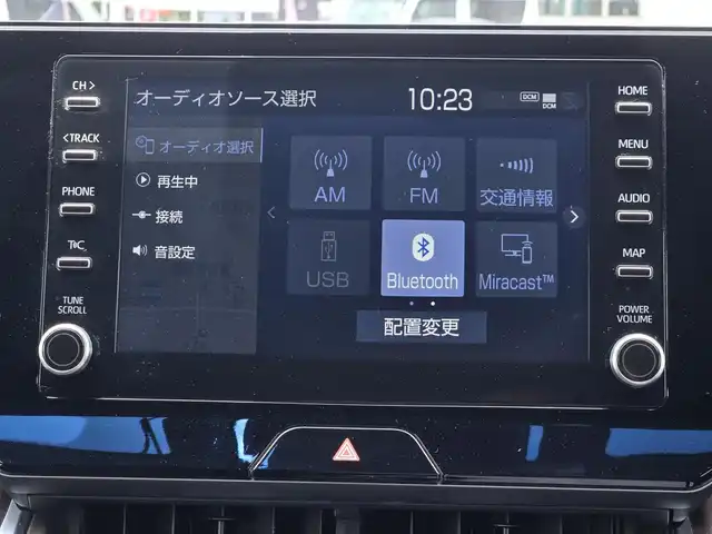 トヨタ ハリアー ハイブリッド G 鹿児島県 2020(令2)年 7.6万km ダークブルーマイカ デジタルインナーミラー　/アダプティブクルーズコントロール　/ビルトインＥＴＣ　/前後ドライブレコーダー　/トヨタセーフティセンス　/Ｄ席パワーシート　/電動リアゲート　/ＭＴモード付きＡＴ　/純正ディスプレイオーディオ/Bluetoothオーディオ/前後コーナーセンサー/プッシュスタート/スマートキー/横滑り防止装置/レーンキープアシスト/エアバッグ(W＋サイド)/LEDヘッドライト