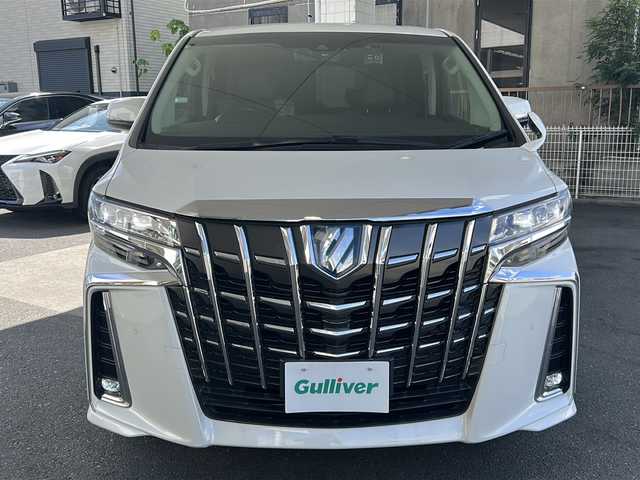 トヨタ アルファードハイブリット SR Cパッケージ 京都府 2018(平30)年 8.7万km ホワイトパールクリスタルシャイン ＪＢＬプレミアムサウンド　/純正ＳＤナビ 10.5インチ/トヨタセーフティセンス/レーダークルーズコントロール/レーンキープアシスト（LTA）/オートマチックハイビーム/プリクラッシュセーフティ（PCS）/ロードサインアシスト（RSA）/パーキングサポートブレーキ（PKSB）/アドバンストパーク/リアクロストラフィックアラート（RCTA）/クリアランスソナー/BSM/ブレーキホールド/置くだけ充電　/ステアリングヒーター/デジタルインナーミラー　/サンシェード　/メモリーパワーシート　/シートヒーター＆ベンチレーター　/バックカメラ　/ドライブレコーダー（ZDR-015）/ナノイー/オールオートパワーウィンドウ/ウィンカーミラー/フォグランプ/スマートキー/プッシュスタート