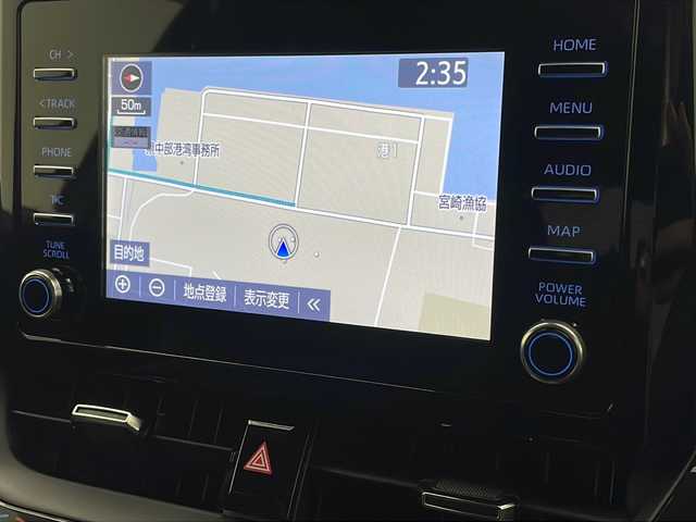 トヨタ カローラ クロス ハイブリッド Z 宮崎県 2022(令4)年 1.5万km スパークリングブラックパールクリスタルシャイン 禁煙車/トヨタセーフティセンス/純正8型ディスプレイオーディオナビTV/（T-CONNECT/Bluetooth/USB/FMAM/フルセグTV)/純正バックカメラ/純正ビルトインETC/純正LEDオートライト/純正LEDフォグ/純正18インチアルミ/純正フロアマット/社外ドライブレコーダー/アダプティブクルーズコントロール/レーンディパーチャーアラート/オートマチックハイビーム/ブラインドスポットモニター/クリアランスソナー/電子パーキング/オートホールド/パワーバックドア/運転席パワーシート/前席シートヒーター/ハーフレザーシート/ウインカードアミラー/デュアルオートエアコン/本革巻ハンドル/スマートキー/プッシュエンジンスタート/新車時保証書/取扱い説明書