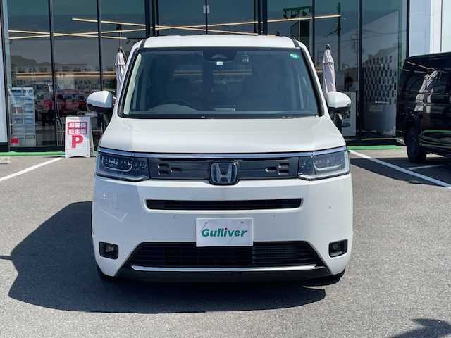 ホンダ ステップワゴン eHEV エアー 長崎県 2022(令4)年 1.5万km プラチナホワイトパール ワンオーナー/純正8インチナビ/CD/DVD/BT/USB/フルセグTV/バックカメラ/両側パワースライドドア/ホンダセンシング/レーダークルーズコントロール/純正ドライブレコーダー/ステアリングスイッチ/純正16インチAW/LEDヘッドライト/ETC