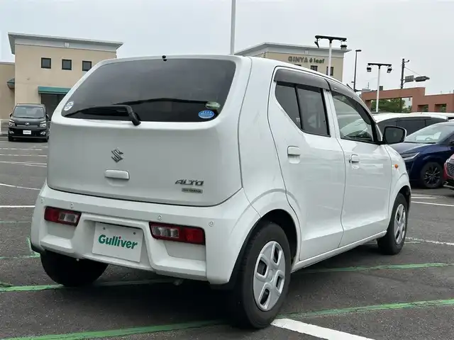 スズキ アルト S 長崎県 2019(令1)年 4.4万km スペリアホワイト /社外ナビ/フルセグTV/（AM/FM/CD/Bluetooth/フルセグTV）//社外ドライブレコ―ダー//衝突被害軽減ブレーキ//レーンキープアシスト//アイドリングストップ//運転席シートヒーター//ETC//キーレス