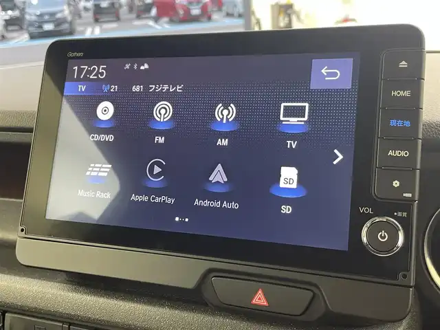 ホンダ Ｎ ＢＯＸ カスタム コーディネートスタイル 群馬県 2025(令7)年 0.1千km プラチナホワイトパール 登録済未使用車/純正ホンダコネクトナビ /バックカメラ/両側パワースライドドア /アダプディブクルーズコントロール/前後コーナーセンサー/前席シートヒーター /ABS/横滑り防止装置/衝突被害軽減システム/スマートキー/プッシュスタート/ハーフレザーシート/SRSエアバッグ（運転席/助手席/サイド/カーテン）/LEDライト/純正14インチアルミホイール