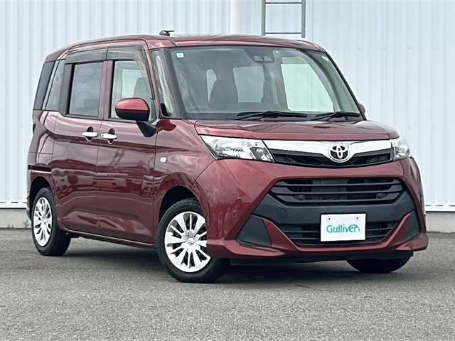 トヨタ タンク X S 愛媛県 2019(令1)年 4.6万km ファイアークォーツレッドM 社外ナビ/スマートアシストIII/・衝突被害軽減ブレーキ/・車線逸脱警報/・誤発進抑制機能/・先行車発進告知/・対人/対車衝突警報機能/・オートマチックハイビーム/ETC/コーナーセンサー/パワースライドドア/スマートキー×2/プッシュスタート/オートヘッドライト/社外フロアマット/ウォークスルー/アイドリングストップ