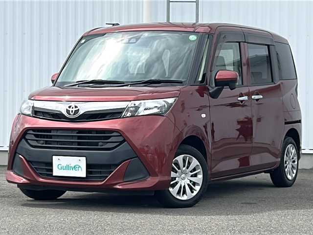 トヨタ タンク X S 愛媛県 2019(令1)年 4.6万km ファイアークォーツレッドM 社外ナビ/スマートアシストIII/・衝突被害軽減ブレーキ/・車線逸脱警報/・誤発進抑制機能/・先行車発進告知/・対人/対車衝突警報機能/・オートマチックハイビーム/ETC/コーナーセンサー/パワースライドドア/スマートキー×2/プッシュスタート/オートヘッドライト/社外フロアマット/ウォークスルー/アイドリングストップ