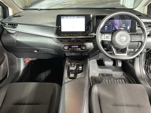 日産 ノート X 広島県 2022(令4)年 2.6万km ダークメタルグレー 禁煙/純正ナビ/フルセグTV/Bluetooth/USB/アラウンドビューモニター/デジタルインナーミラー /LEDオートライト/オートハイビーム/ワイヤレス充電/ドライブレコーダー/純正フロアマット/純正ドアバイザー/ビルトインETC2.0/スマートキー/スペアキー /プッシュスタート /純正16インチアルミホイール