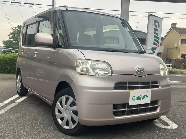 ダイハツ タント X 愛知県 2012(平24)年 8.5万km ライトローズマイカメタリック ワンオーナー/純正CD/インテリジェントキー/左リアパワースライドドア/保証書取説あり