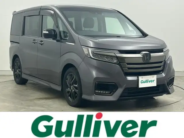 ホンダ ステップワゴン スパーダクールスピリット HセンシングBスタイル 岡山県 2019(令1)年 5.7万km モダンスティールM 純正メモリーナビ/【BT/フルセグTV/Carplay/USB接続/iPod】/型番:VXU-197SWi/両側パワースライドドア/レーダークルーズコントロール/バックカメラ/ハーフレザーシート/衝突軽減ブレーキシステム/純正ドライブレコーダー（前）/純正フロアマット/純正17インチアルミホイール/LEDヘッドライト/横滑り防止/禁煙車/パドルシフト