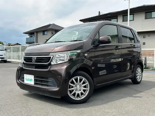 ホンダ Ｎ ＷＧＮ G ターボパッケージ 静岡県 2016(平28)年 2.9万km プレミアムディープモカパール 純正ナビ(CD/ワンセグTV)/Bluetooth/バックカメラ/HIDヘッドライト/アイドリングストップ/オートエアコン/スマートキー/エンジンスタートボタン/ETC/純正14インチアルミホイール/ダブルエアバック/ABS/横滑り防止装置/オートライト/ベンチシート