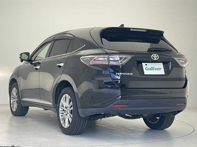 トヨタ ハリアー プレミアム 沖縄県 2015(平27)年 8.5万km ブラック 社外ナビ【アルパイン９inchEX900】/　（フルセグＴＶ、ＣＤ、ＤＶＤ、Ｂｌｕｅｔｏｏｔｈ）　/バックカメラ/ＥＴＣ/トヨタセーフティセンス/クルーズコントロール/パワーシート/プッシュスタート/スマートキー/コーナーセンサー/保証書