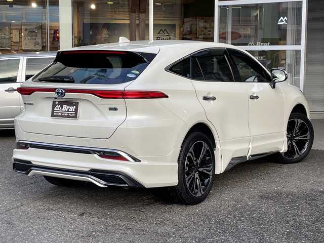 トヨタ ハリアー ハイブリッド Z レザーパッケージ 福島県 2020(令2)年 5.3万km ホワイトパールクリスタルシャイン モデリスタフルエアロ/モデリスタ20インチアルミ/JBLプレミアムサウンド/純正ドライブレコーダー/パワーバックドア/ハンドルヒーター/全方位カメラ/レーダークルーズコントロール/デジタルインナーミラー/オートマチックハイビーム