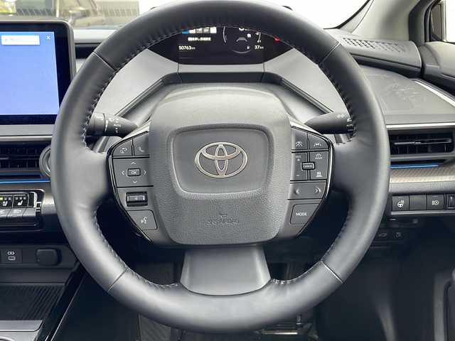 トヨタ プリウス Z 栃木県 2024(令6)年 5.1万km アティチュードブラックマイカ 純正SDナビ/Bluetooth USB /TV フルセグ/アラウンドビューモニター/ブラインドスポットモニター/デジタルインナーミラー/ガラスルーフ/電動バックドア/追従式クルーズコントロール/ETC2.0/ステアリングヒーター/シートヒーター/シートクーラー/レザーシート/パワーシート/コーナーセンサー/レーンキープアシスト/LEDヘッドライト/オートライト