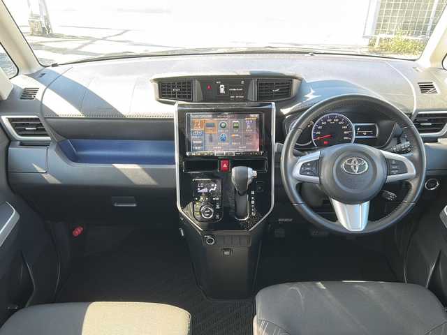 トヨタ タンク カスタムG S 沖縄県 2017(平29)年 7万km ブラックマイカメタリック ナビ　/（ＡＭ／ＦＭ／ＣＤ／ＤＶＤ／ＢＴ）　/フルセグＴＶ　/バックモニター　/両側パワスラ　/コーナーセンサー　/クルーズコントロール　/純正フロアマット　/エアロ　/ドラレコ　/ＥＴＣ　/ＬＥＤヘッドライト/スマートキー/衝突軽減システム