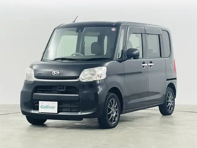 ダイハツ タント L SAⅡ 福島県 2016(平28)年 2.3万km ブラックマイカメタリック スマートアシストII　/・衝突被害軽減システム　/・車線逸脱警報　/・誤発進抑制制御機能　/リモコンキー　/純正フロアマット　/フロアマット/ヘッドライトレベライザー　/アイドリングストップ　/電動格納ミラー　/ドアバイザー/社外ＡＷ/横滑り防止装置/ABS/ベンチシート