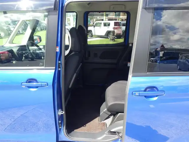 日産 デイズ ルークス ハイウェイスターX 千葉県 2018(平30)年 3.9万km オーシャンブルーP エマージェンシーブレーキ/左パワースライドドア/右イージークローザードア/純正SDナビ/地デジTV/【DVD/CD再生機能　Bluetooth接続】/アラウンドビューモニター/革巻きステアリング/LEDヘッドライト/フォグライト/ウインカーミラー/コーナーセンサー/純正14インチアルミホイル/インテリジェントキー