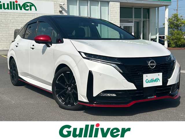 日産 オーラ ニスモ 香川県 2022(令4)年 3.6万km ピュアホワイトパール / スーパーブラック 2トーン プロパイロット/デジタルミラー/純正ナビ/フルセグTV/純正アルミ/LEDヘッドライト/シートヒーター/全方位カメラ/車線逸脱/ETC/前後コーナーセンサー/スペアキー/オートライト